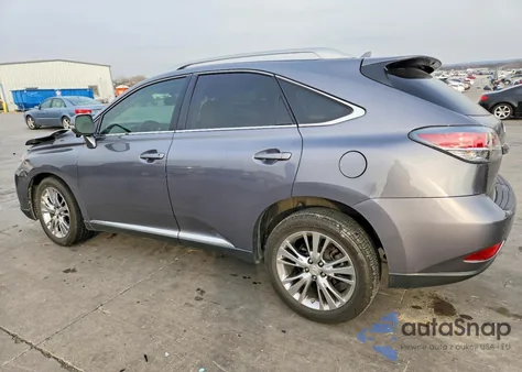 2013 Lexus Rx 350 из США, поврежденный, VIN 2T2ZK1BA9DC091595